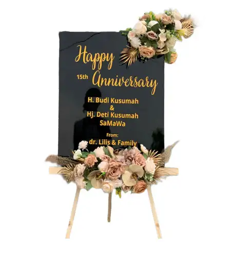 Papan Bunga Akrilik Tegal Parang